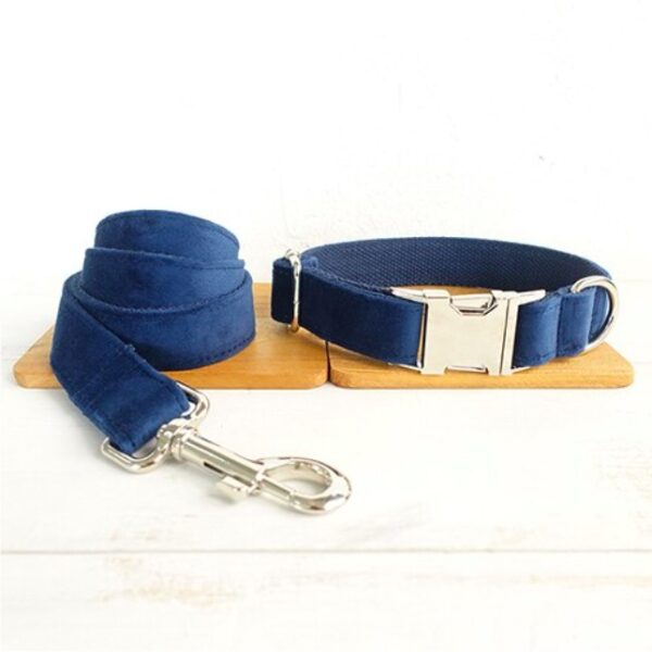 0246edff-8cc2-4d32-bb24-722a10df064d.jpg Bow pet collar large and small pet traction collar dog chain