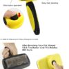 Compatible with Apple, Benepaw Premium Auto cabello limpio perro cepillo impermeable cómodo pequeño perro grande peine de aseo de mascotas herramientas gato encaja varios cabello