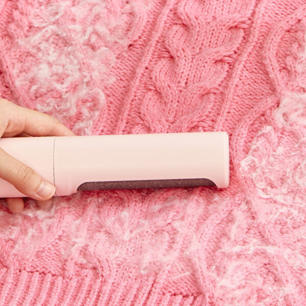 1615203197685.jpg 2-1 Reusable Pet Hair Remover Brush Lint Roller Portable Effective Self Cleaning Tool for Cat Dog Fur Hair Dust Removal Brush