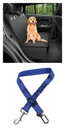 1618824893307.jpg Dog Car Seat Cover View Mesh Pet Carrier Hammock Safety Protector Car Rear Back Seat Mat With Zipper And Pocket For Travel