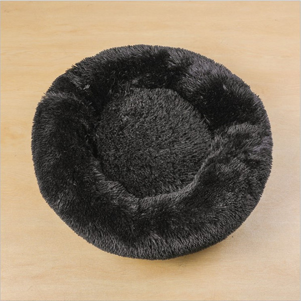 24347327379.jpg Dog Beds For Small Dogs Round Plush Cat Litter Kennel Pet Nest Mat Puppy Beds