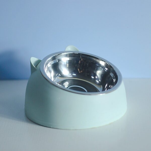 4dbd1887-e2fa-4d3b-a41a-b5036e5a8a90_trans.jpeg Stainless Steel Dog Bowl Double Bowl Cervical Protection Oblique Mouth Hot Pet Food Basin Supplies