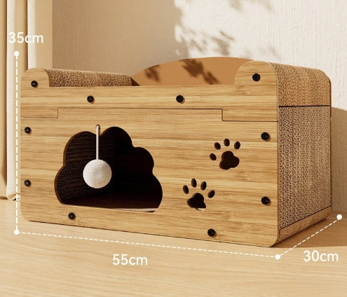 a366366f-aa4d-4667-8c0a-ed2b2eba6e0e.jpg Creative Sisal Mat That Won't Shed Crumbs Cat Scratch Board