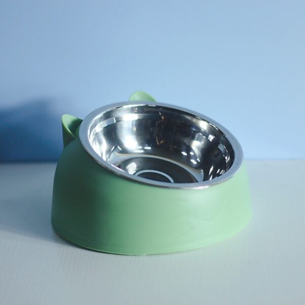 ac31be0c-78c7-4180-82dc-1fb4248a82f9_trans.jpeg Stainless Steel Dog Bowl Double Bowl Cervical Protection Oblique Mouth Hot Pet Food Basin Supplies