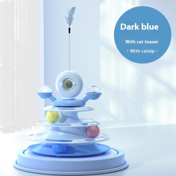 d0d0e8f4-aa69-4844-8094-193be7f114a6_trans.jpeg 4 Levels Cat Toy Tower Turntable Roller Balls Toys Interactive Intelligence Pets Toys Training Track Puzzle Funny Games Accessories Pet Products